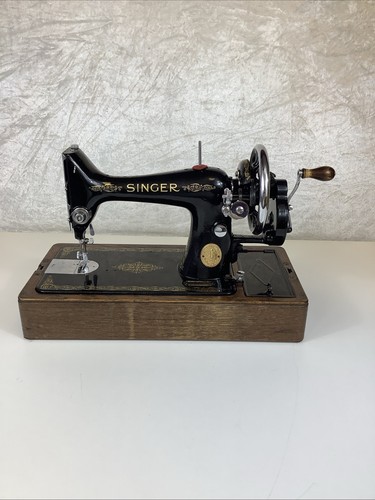 Singer hand crank sewing - singer,
